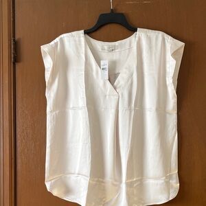 LOFT Women's Ivory Blouse